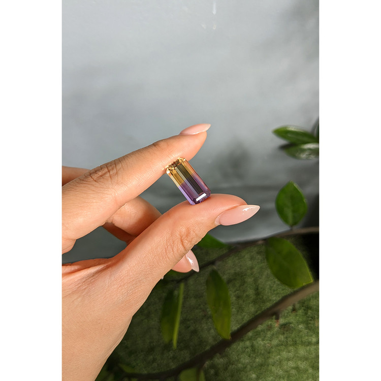 9.78 Ct. Bi Color Ametrine from Brazil