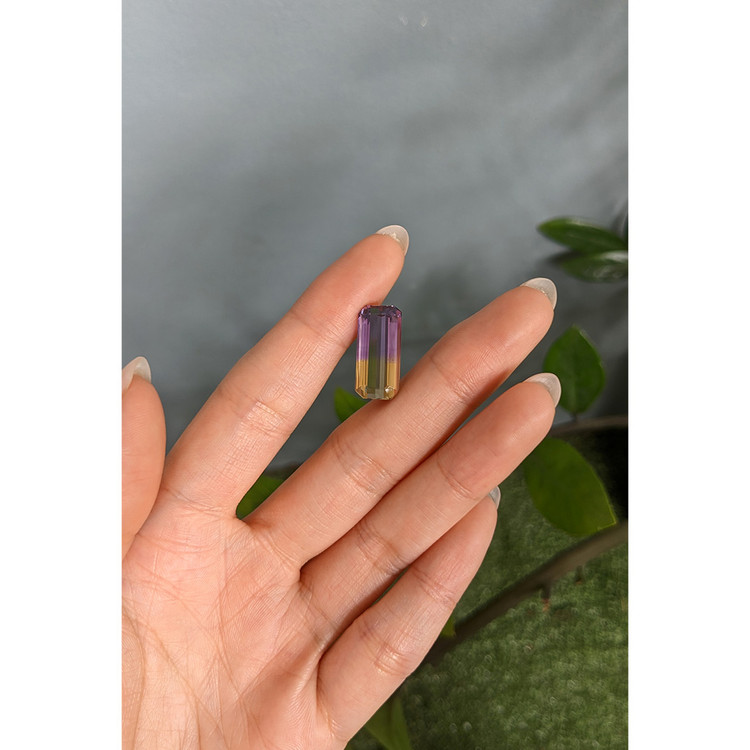 9.78 Ct. Bi Color Ametrine from Brazil