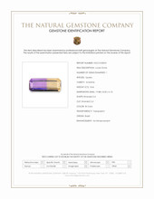 8.66 Ct. Bi Color Ametrine from Brazil Scan Report