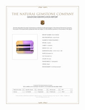 6.65 Ct. Bi Color Ametrine from Brazil Scan Report