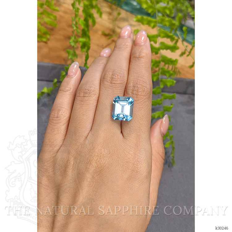 12.05 Ct. Swiss Blue Topaz from Brazil