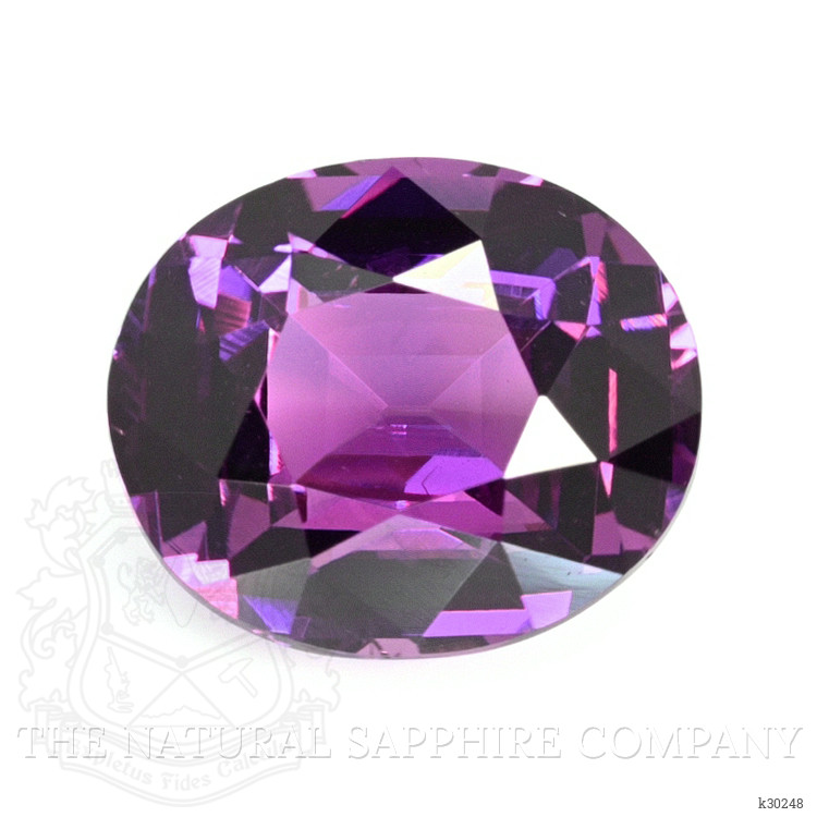 3.54 Ct. Pinkish Purple Garnet from Ceylon (Sri Lanka)