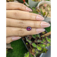 3.54 Ct. Pinkish Purple Garnet from Ceylon (Sri Lanka) Life Style