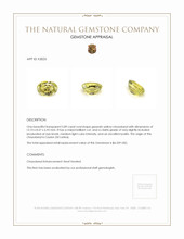 5.89 Ct. Chrysoberyl from Ceylon (Sri Lanka) Appraisal