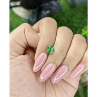 1.11 Ct. Tsavorite Garnet from Tanzania Life Style