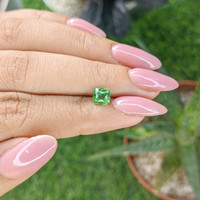 1.11 Ct. Tsavorite Garnet from Tanzania Life Style