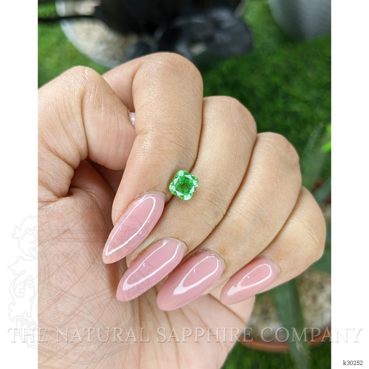 1.03 Ct. Tsavorite Garnet from Tanzania