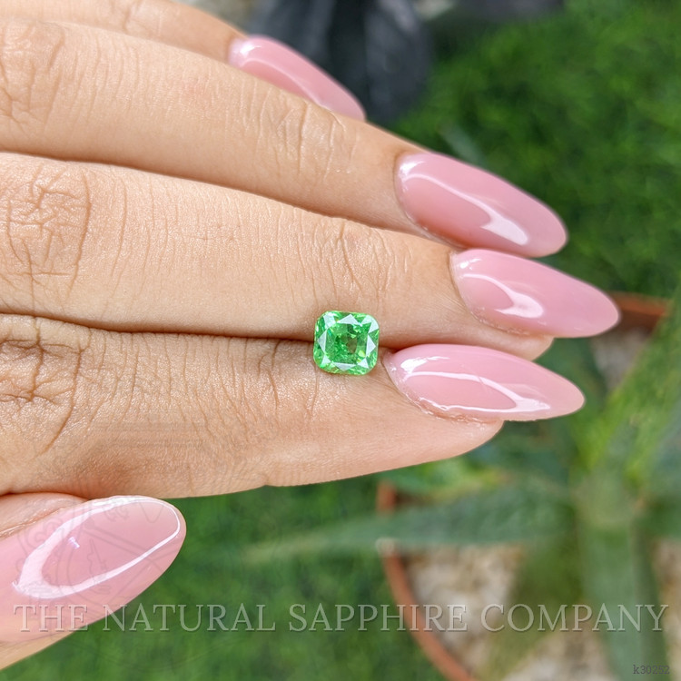 1.03 Ct. Tsavorite Garnet from Tanzania