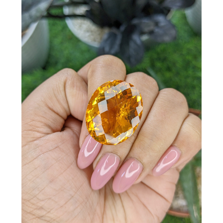 46.12 Ct. Orange Citrine from Brazil