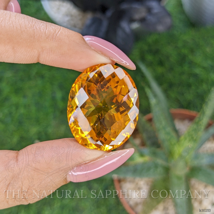 46.12 Ct. Orange Citrine from Brazil