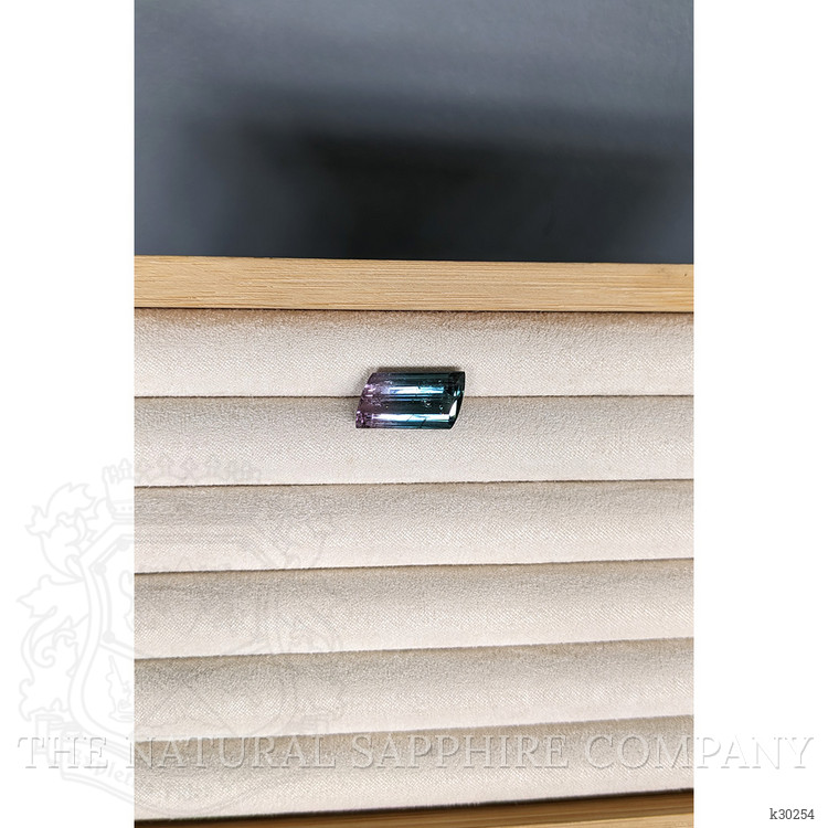 10.96 Ct. Bi Color Tourmaline from Mozambique