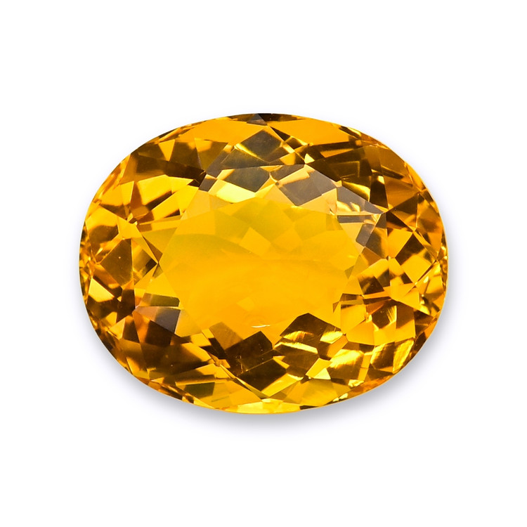 26.89 Ct. Orange Citrine from Brazil