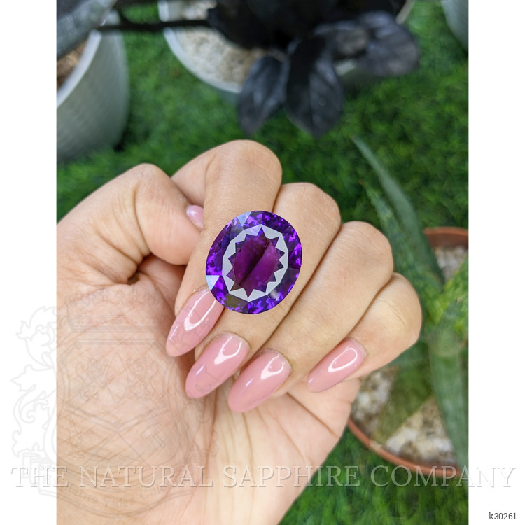 31.04 Ct. Purple Amethyst