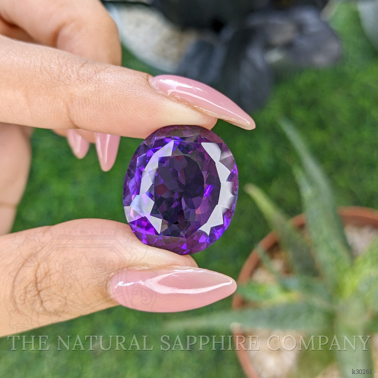 31.04 Ct. Purple Amethyst