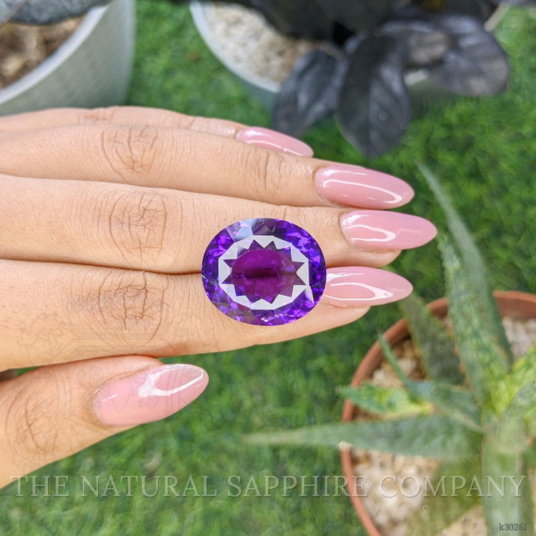 31.04 Ct. Purple Amethyst