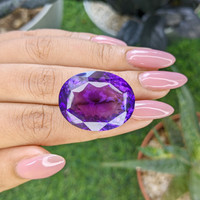 50.24 Ct. Purple Amethyst Life Style