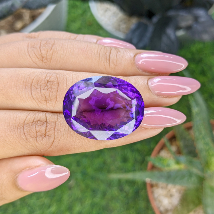 50.24 Ct. Purple Amethyst
