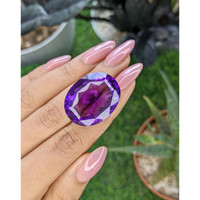 50.24 Ct. Purple Amethyst Life Style