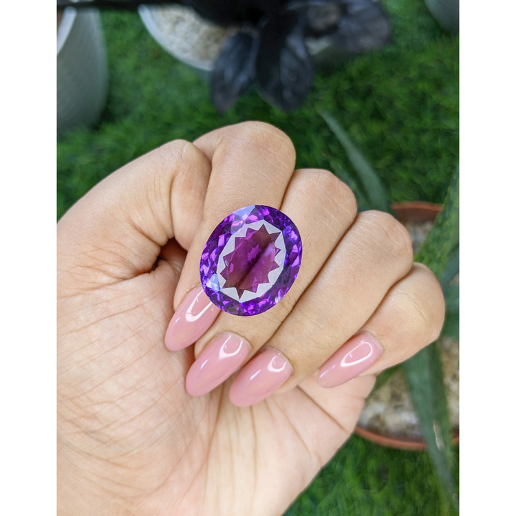 30.69 Ct. Purple Amethyst