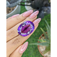 42.96 Ct. Purple Amethyst Life Style
