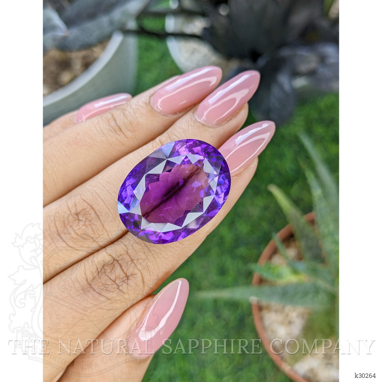 42.96 Ct. Purple Amethyst