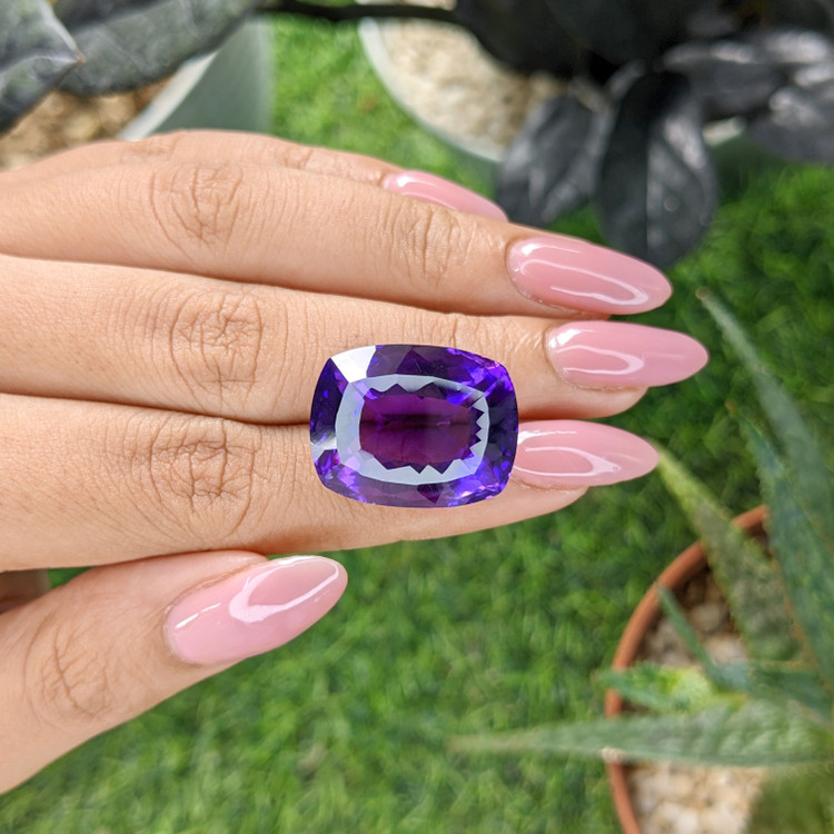 33.19 Ct. Purple Amethyst