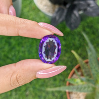 18.83 Ct. Purple Amethyst Life Style