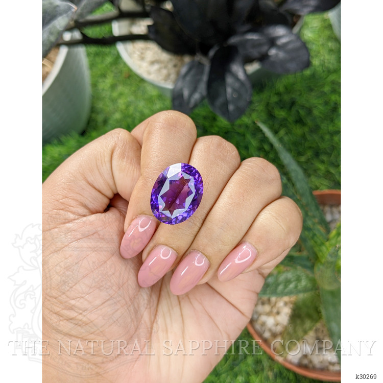 17.80 Ct. Purple Amethyst