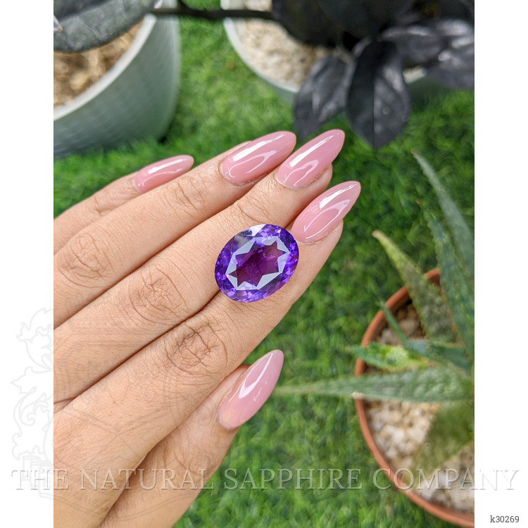 17.80 Ct. Purple Amethyst