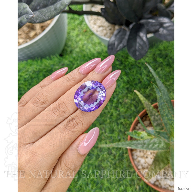 36.10 Ct. Purple Amethyst