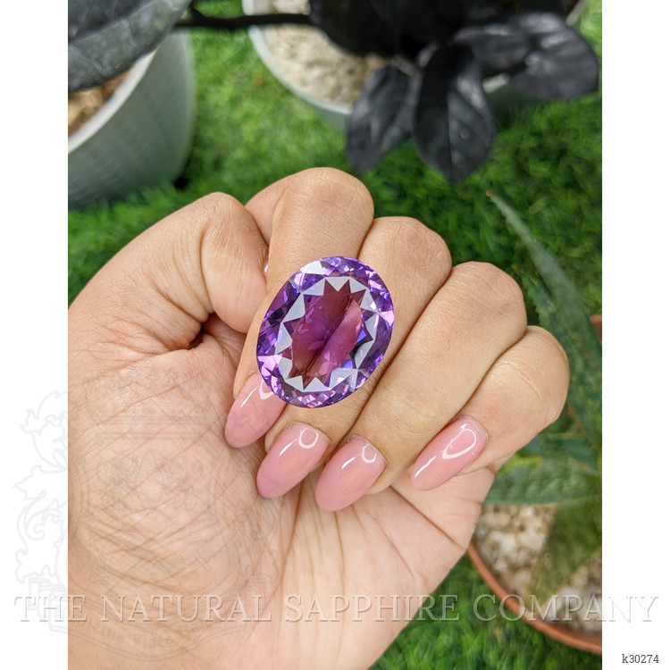 33.89 Ct. Purple Amethyst