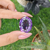33.89 Ct. Purple Amethyst Life Style