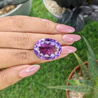 33.89 Ct. Purple Amethyst Life Style