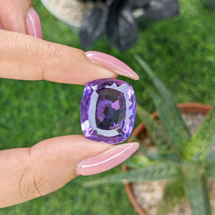 29.17 Ct. Purple Amethyst