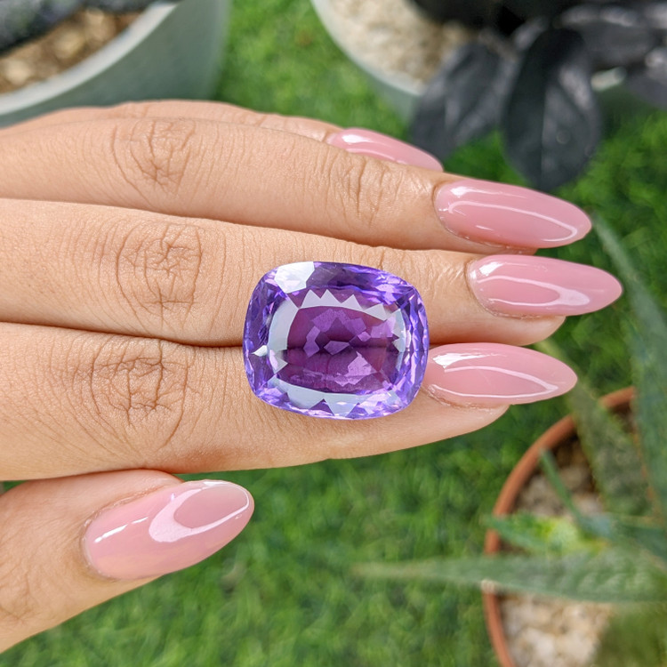 29.17 Ct. Purple Amethyst