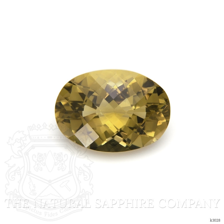Solitaire Beryl Ring 12.07 Ct., 14K Yellow Gold