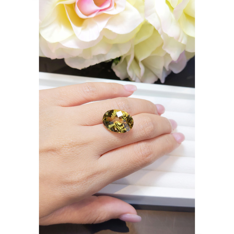 12.07 Ct. Heliodor from Brazil