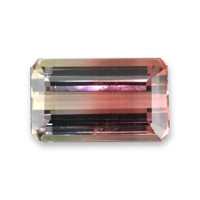 4.35 Ct. Bi Color Tourmaline from Mozambique Video
