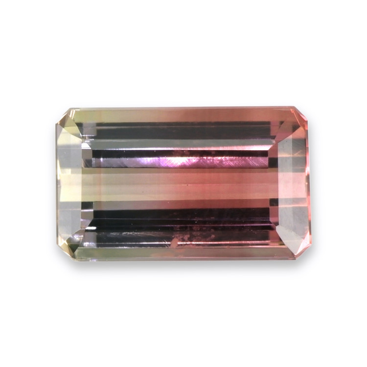 4.35 Ct. Bi Color Tourmaline from Mozambique