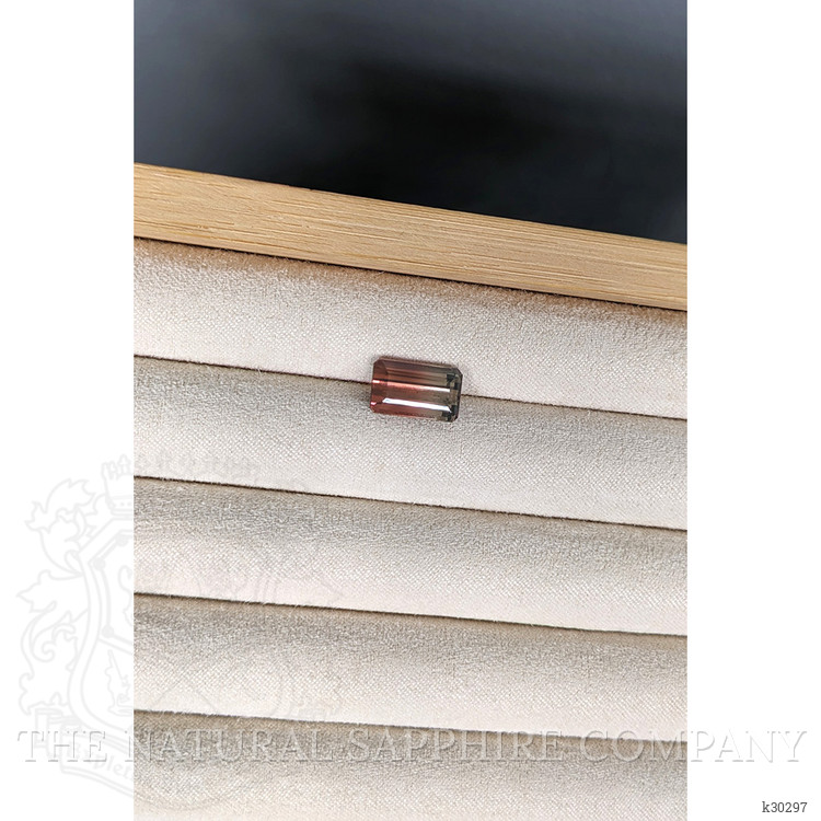 4.35 Ct. Bi Color Tourmaline from Mozambique