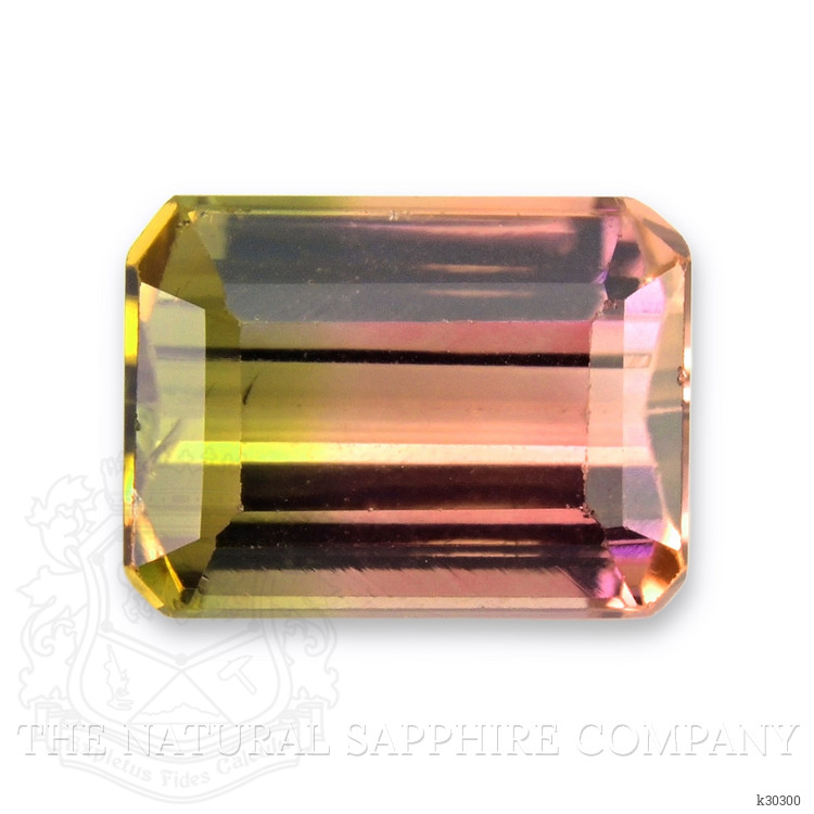 1.05 Ct. Bi Color Tourmaline from Mozambique