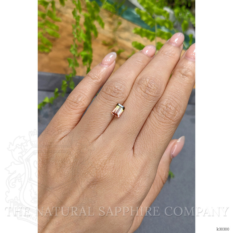 1.05 Ct. Bi Color Tourmaline from Mozambique