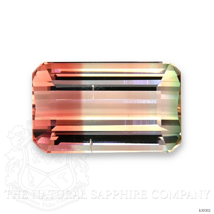 8.38 Ct. Bi Color Tourmaline from Mozambique