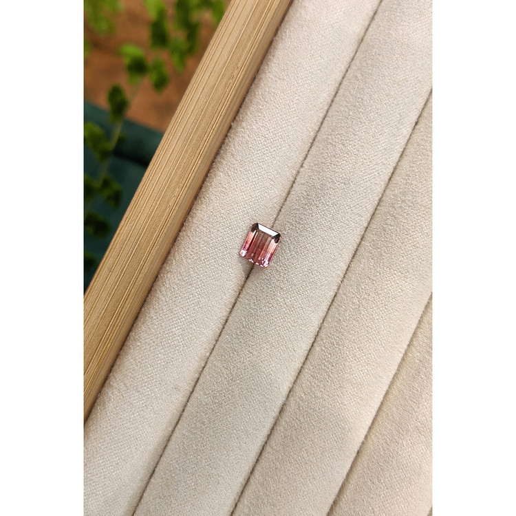 1.28 Ct. Bi Color Tourmaline from Mozambique