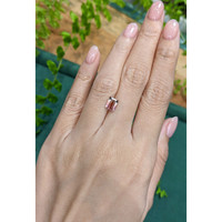 1.28 Ct. Bi Color Tourmaline from Mozambique Life Style