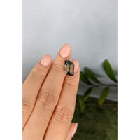 5.04 Ct. Bi Color Tourmaline from Mozambique Life Style
