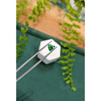 0.98 Ct. Tsavorite Garnet from Tanzania Life Style