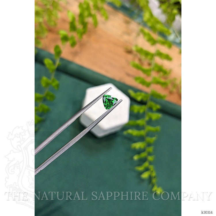 0.98 Ct. Tsavorite Garnet from Tanzania