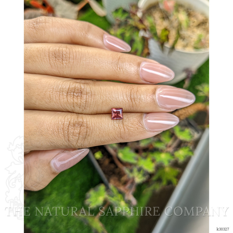 0.72 Ct. Pink Garnet from Ceylon (Sri Lanka)