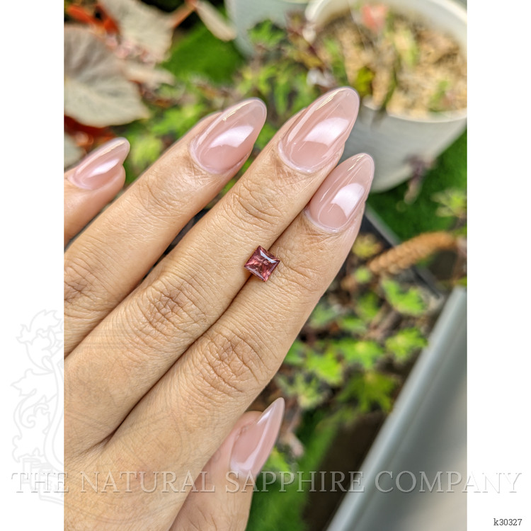 0.72 Ct. Pink Garnet from Ceylon (Sri Lanka)